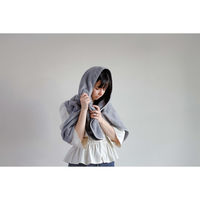 シービージャパン ヘアドライタオル カラリトリコ グレー 489319 1個（直送品）