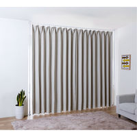 平安伸銅工業 突っ張り カーテン間仕切り ワイド 幅180-287cm 工具不要 492849 1個（直送品）