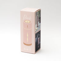 東洋ケース 加湿器 MINI HUMIDIFIER ルビン ピンク 497873 1個（直送品）