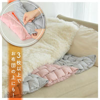 大河商事 enetanpoエネタンポ ET-19エアリーシートヒーター スモーキーピンク enetanpoET-19 1個（直送品）