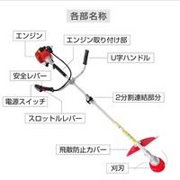 万方商事 エンジン式 草刈機 26cc ny421 1台（直送品）