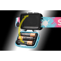 ジェントス SG 多機能防水乾電池式ヘッドライト SGHL-02D 1台（直送品）