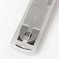 日本製ステンレス爪切り（S） ブラック 1セット（1個×5） LAKOLE/ラコレ