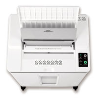 アスカ Asmix シュレッダー マイクロカット A4 23L 自動細断200枚セット SA78MF オートリバース 満杯センサー