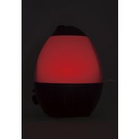 ティーズネットワーク 抗菌タンク仕様 卵型超音波加湿器 cocoon 1.3L ダークウッド おしゃれ 木目調 RTSK-0003BU 1台（直送品）