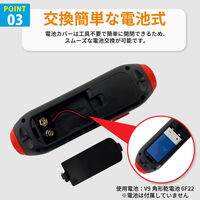 熊対策グッズ 山の多用途フックポール 熊鈴(茶) 電子ホイッスル(ブルー) セット 3点×1セット 熊よけ 登山 PEACEUP（直送品）