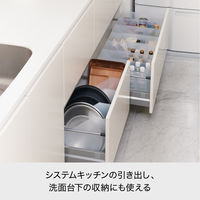 吉川国工業所 ファイルボックススクエア ワイド ホワイト MX-28_W 1個