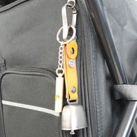 ヒロ・コーポレーション 熊よけ鈴(ブラウン) HED-3853 1ケース(96個)（直送品）