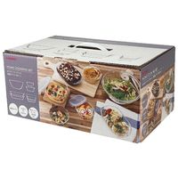 （お得なセット）耐熱ボウル グラタン皿 小鉢 保存容器 7点セット HOCK-26-TGR 1個 HARIO（ハリオ）