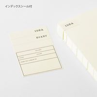 デザインフィル MDノート [A5] 1日1ページ ドット方眼罫B クリーム 15390006 1冊（直送品）