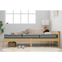 アイリスオーヤマ 三つ折りポケットコイルマットレス 11cm PMTS11HR-3S 1個（直送品）