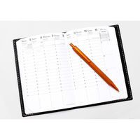 【2026年度 4月始まりダイアリー】　 クオバディス ビジネス4　アンパラ 両面1週間バーチカル レッド1冊（直送品）