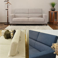 タマリビング アイビィ ソファ 3人掛 幅1850mm グレー 1台（直送品）