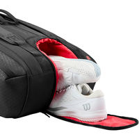 テニス ラケットバッグ CLASH V3 15PK RACQUET BAG BLACK/Infrared WR80382010（直送品）