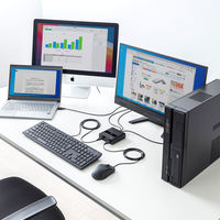 サンワサプライ キーボード・マウス用パソコン切替器(3:1) SW-KM3UU 1個（直送品）