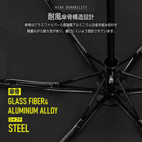 ベストアンサー life-170-n-ye ワンタッチ日傘 形状記憶 晴雨兼用 単色 イエロー 1セット（直送品）