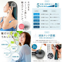 大河商事 beap025 LEDスカルプブラシ 開閉式 美容液対応 beap025-gm 1個（直送品）