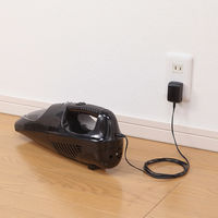 サンワダイレクト ハンディクリーナー（強力・充電式・サイクロン方式・90W） 200-CD024 1個（直送品）