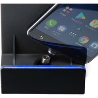 サンワダイレクト USB Type-c マグネット充電スタンド（microUSB対応・2A対応） 200-STN031 1個（直送品）