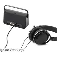 サンワダイレクト テレビスピーカー(ワイヤレス・テレビ用・手元スピーカー・充電式・最大30m・ホワイト) 400-SP083W 1個（直送品）