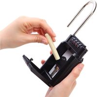 サンワダイレクト 鍵収納ボックス（ダイヤル式・大型サイズ） 200-SL027BK 1個（直送品）