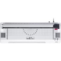 サンワダイレクト ラミネーター（裁断機付き・コーナーカッター・A4・はがき・名刺・2本ローラー・100ミクロン・150ミクロン） 1個（直送品）