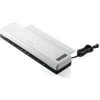 サンワダイレクト ラミネーター（60秒高速ウォームアップ・A3・A4・2本ローラー・100ミクロン・150ミクロン） 400-LM005 1個（直送品）