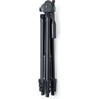 サンワダイレクト カメラ三脚(デジカメスタンド・4段伸縮・デジカメ&一眼レフ&ビデオカメラ対応) 200-CAM021N 1個（直送品）