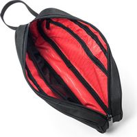 サンワダイレクト トラベルポーチ（ACアダプタ収納ポーチ・出張/旅行向け・細長タイプ・小物ケース・ブラック） 200-BAGIN010BK 1個（直送品）