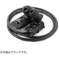 サンワダイレクト Bluetoothイヤホン　マイク搭載（Bluetooth5.0・IPX5防水・軽量・ホワイト） 400-BTSH012W 1個（直送品）