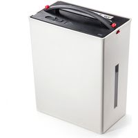 サンワダイレクト 電動シュレッダー（ゴミ圧縮機能付き・家庭用・クロスカット・10枚細断・カード対応） 400-PSD024 1個（直送品）