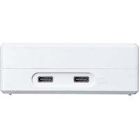 サンワダイレクト USBハブ付きType-C ACアダプタ（ACアダプタ・USBハブ・Type-C・USB Aコネクタ・HDMI出力・USB PD）（直送品）