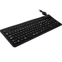 有線キーボード　メンブレン　フルサイズ　ブラック　400-SKB013BK　サンワサプライ　１個（直送品）