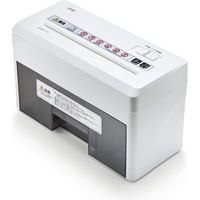 サンワダイレクト 小型シュレッダー（電動・マイクロカット・2枚細断・連続8分使用） 400-PSD025 1個（直送品）