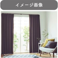 【伸縮】高機能カーテンレール「1.1～2.0m シングル・木目ホワイト」 4975559810645 1セット トーソー（直送品）