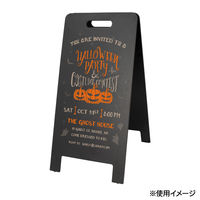 KMA A型ブラックボード ハンド式 78S 黒 K-BB-078S（直送品）