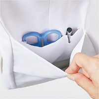 住商モンブラン ナースジャケット 半袖 ピンク PP301-21 1枚