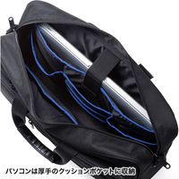 サンワサプライ 3WAYビジネスバッグ パソコンバッグ 13.3インチワイド対応 シングルタイプ BAG-3WAYT2BK 1個