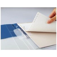 コクヨ キャンパス プリントもとじやすい2穴ルーズリーフバインダー ル-PP158B 1セット(5冊)