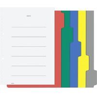 コクヨ ルーズリーフ関連商品(PP製カラー見出しシート) ノ-P988 1セット(1個×30)