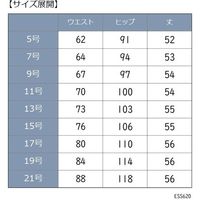 カーシーカシマ Aラインスカート ネイビー 9号 ESS620-2_9 1着