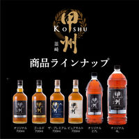 甲州韮崎 ウイスキー 37度　4L 1本 富永貿易　ウイスキー