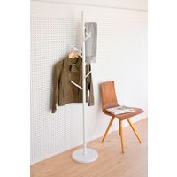 山善 YAMAZEN ツリーポールハンガー 幅300×奥行300×高さ1760mm サンドホワイト RTP-176(SWH) 1台（直送品）