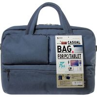 サンワサプライ 軽量カジュアルPCバッグ 15.6インチワイド ネイビー BAG-CA10NV 1個