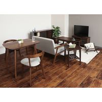 【軒先渡し】ヤマソロ ロージー ダイニングチェア ブラック 83-827 1セット(2脚入)（直送品）