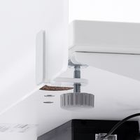 サンワサプライ デスクパーティション クランプ式 幅600×奥行55×高さ410mm フロスト調 SPT-DP60 1個（直送品）