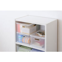 インボックス ML フタ プレート 収納ケース squ+ クリア 透明 NIB-PMLCL サンカ 1個