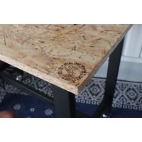 【軒先渡し】ヤマソロ Hide Out Works OSBデスク 幅900×奥行500×高さ730mm 82-675 1台（直送品）