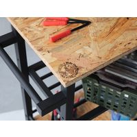 【軒先渡し】ヤマソロ Hide Out Works OSBワゴン 幅560×奥行300×高さ730mm 85-430 1台（直送品）