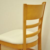 エイ・アイ・エス ロッシシリーズ 棚付きロッシチェア ナチュラル RSD-08NAx2pcs 1セット(2脚入)（直送品）